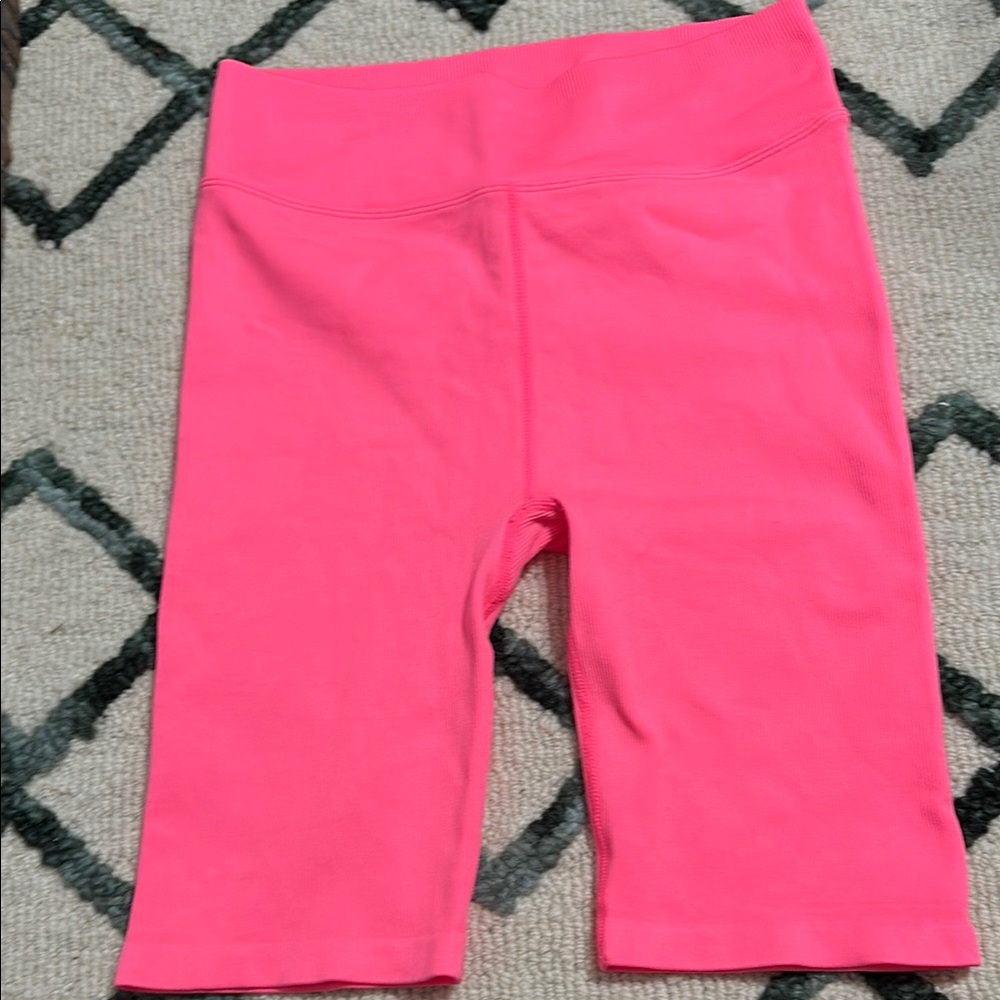 Calvin Klein Performance Pink Athletic Biker Shorts